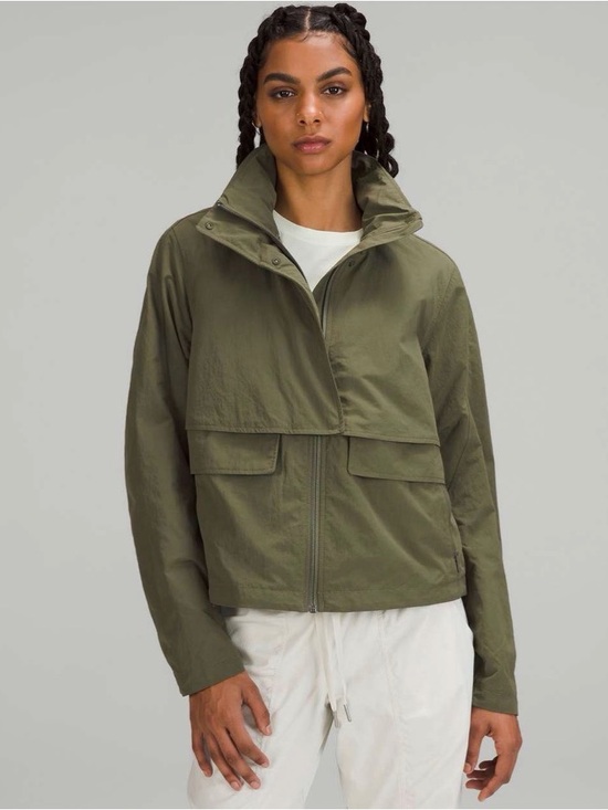lululemon athletica Jackets & Blazers - Lululemon Always Effortless Jacket
Medium Olive Size 10